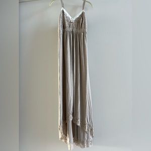 Soma high/low lace nightgown